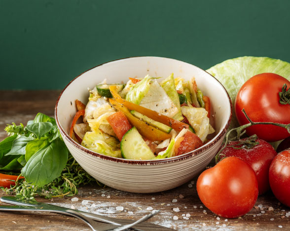 Salată asortată de vară